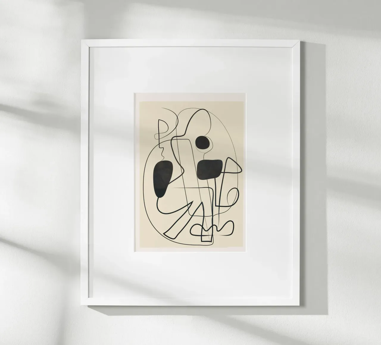 Abstract Line Art VII carta hahnemühle da Nadjaa
