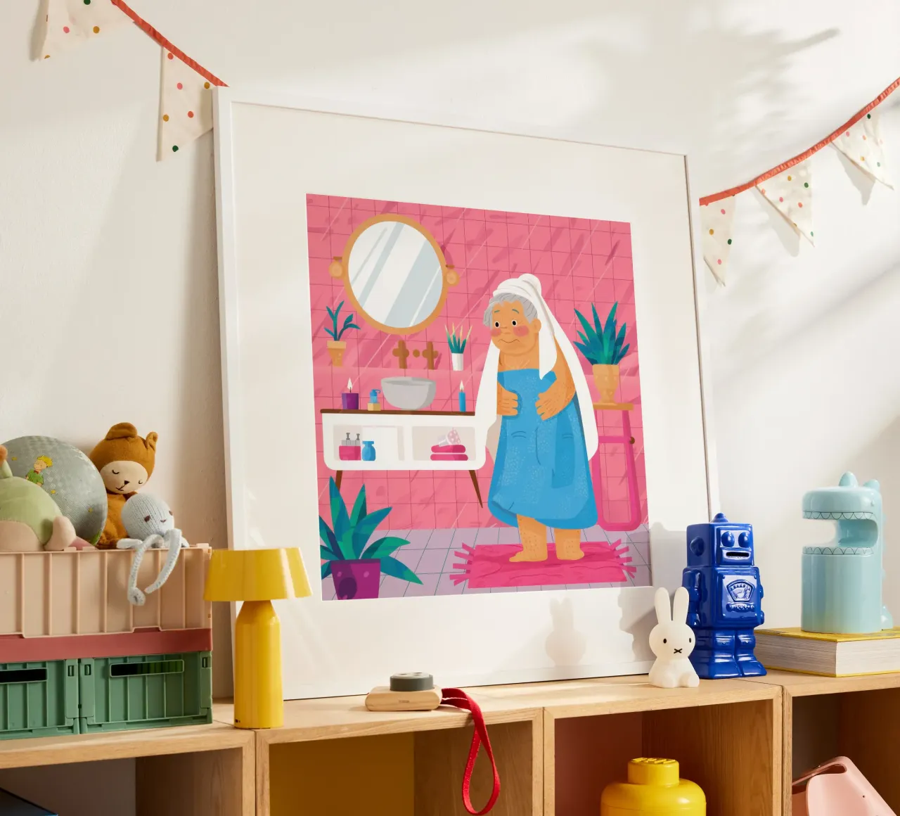 Rituale del bagno di Roseate carta hahnemühle da Dream Gesso