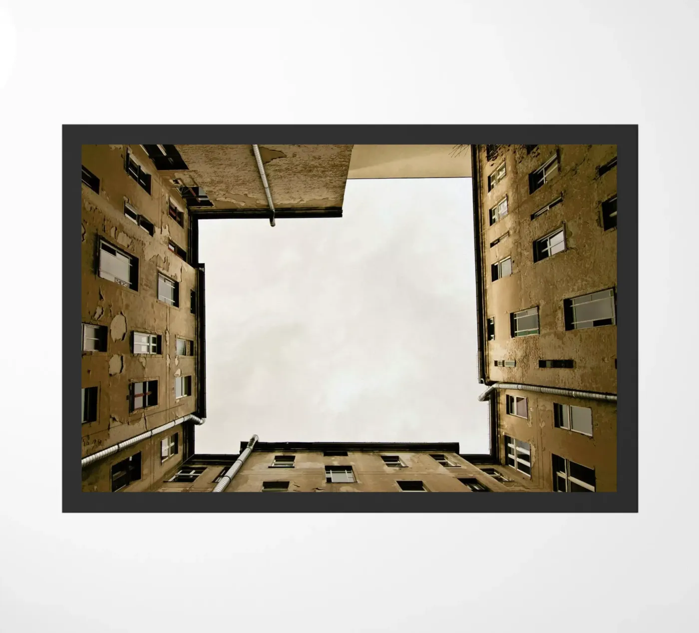 Hinterhof 12 doormat by Marc Gruninger