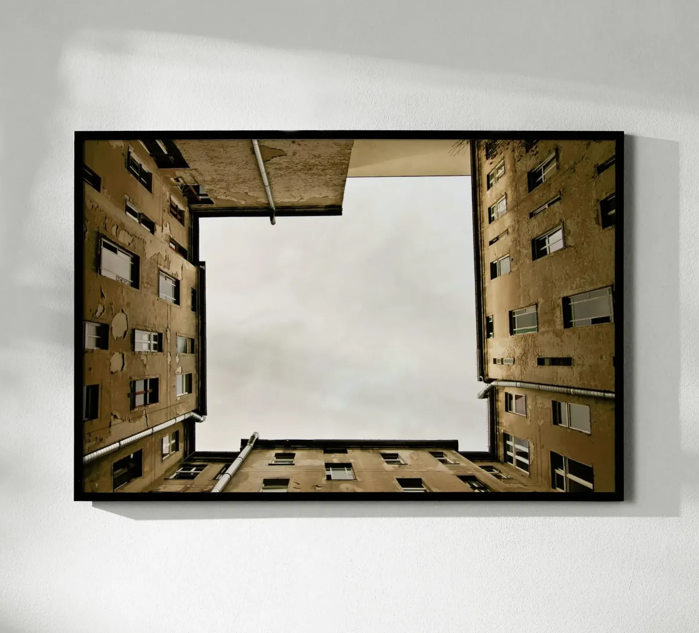 Hinterhof 12 poster van Marc Gruninger