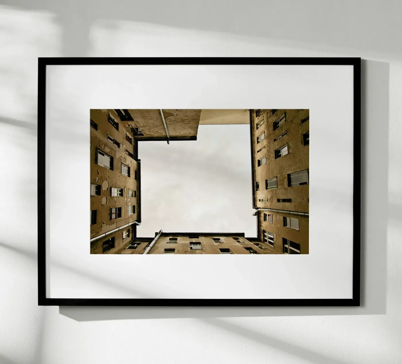 Hinterhof 12 poster by Marc Gruninger