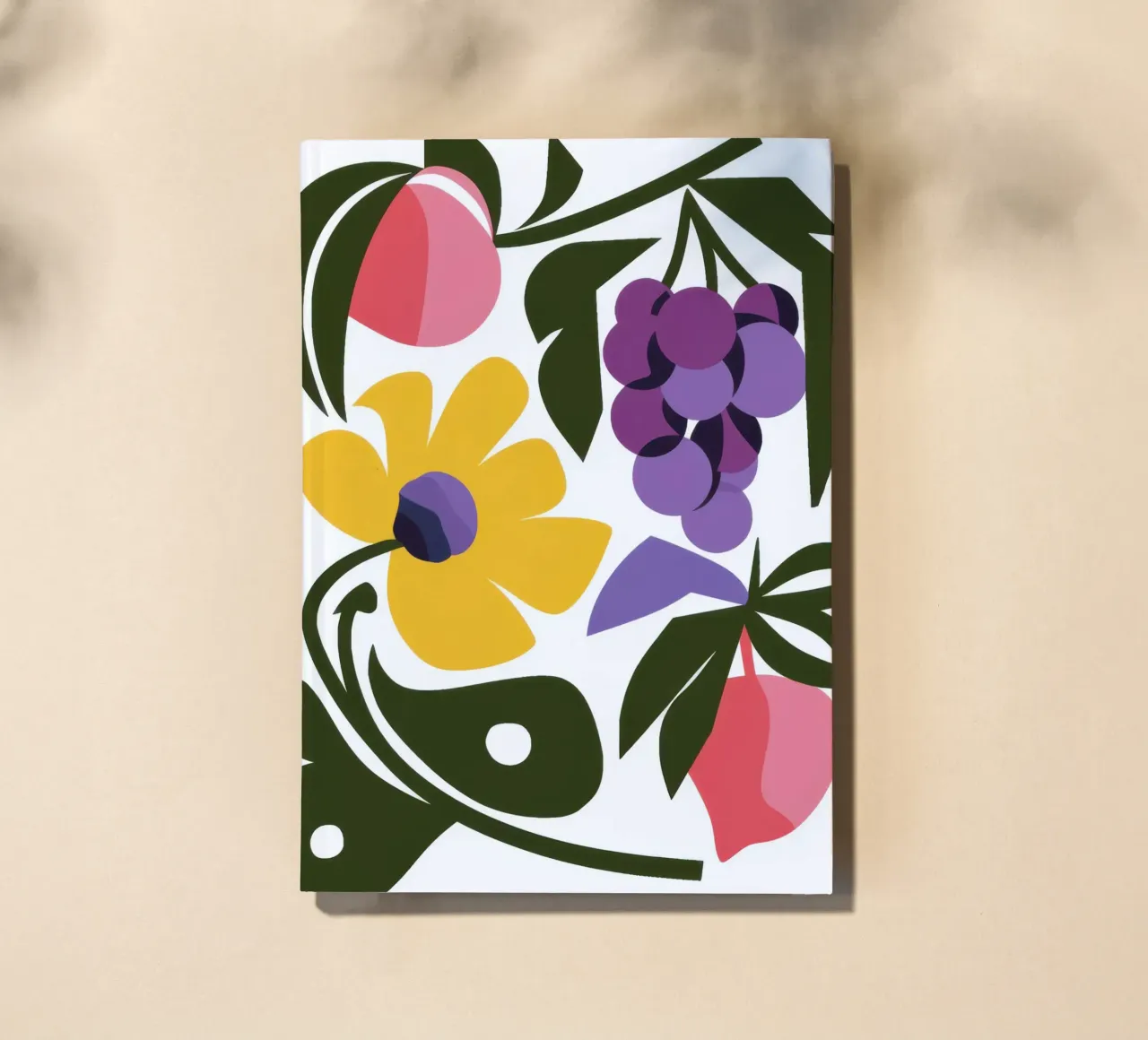 Grapevine's Golden Dance notebook by Rain Balance