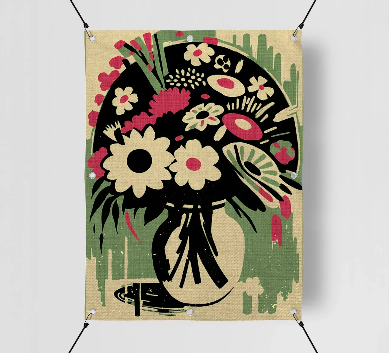 Bouquet di fiori Sophia telo in pvc da AnimalFunny