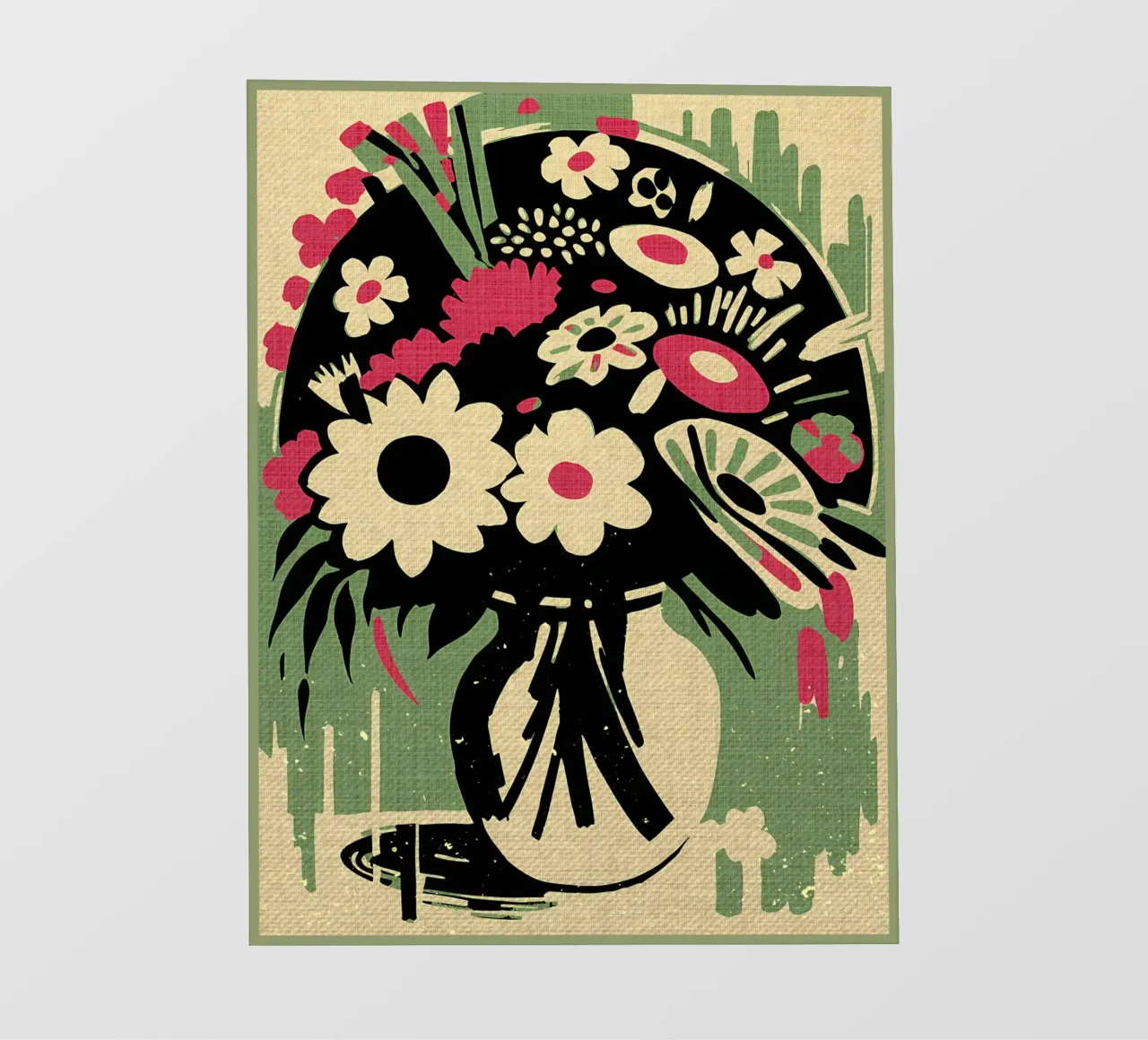 Bouquet di fiori Sophia telo in pvc da AnimalFunny