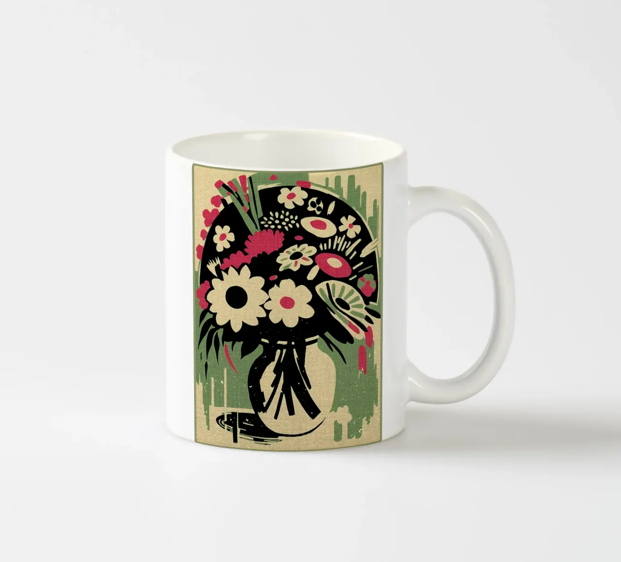 Bouquet di fiori Sophia tazza in ceramica da AnimalFunny