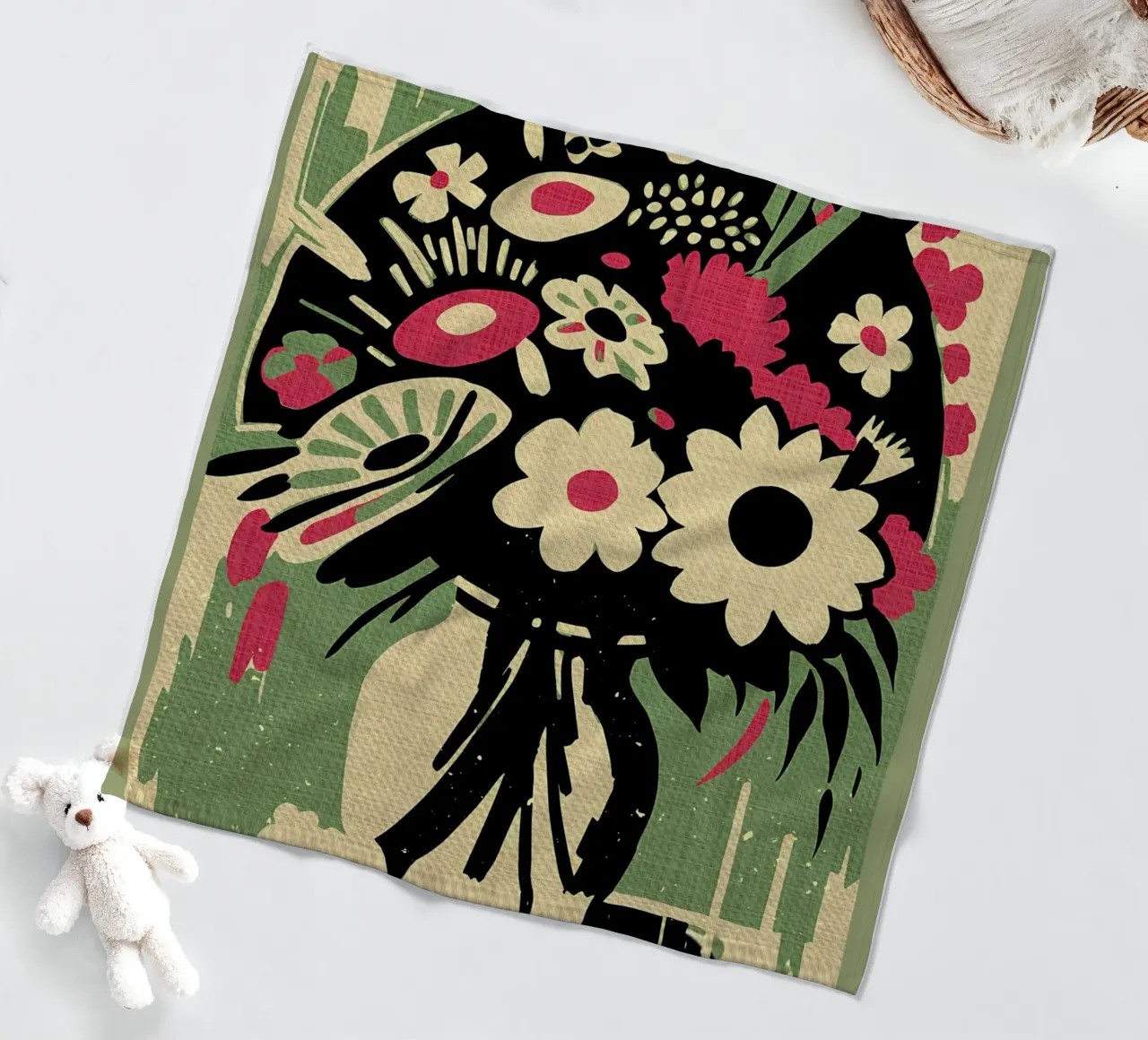 Bouquet di fiori Sophia coperta in pile da AnimalFunny