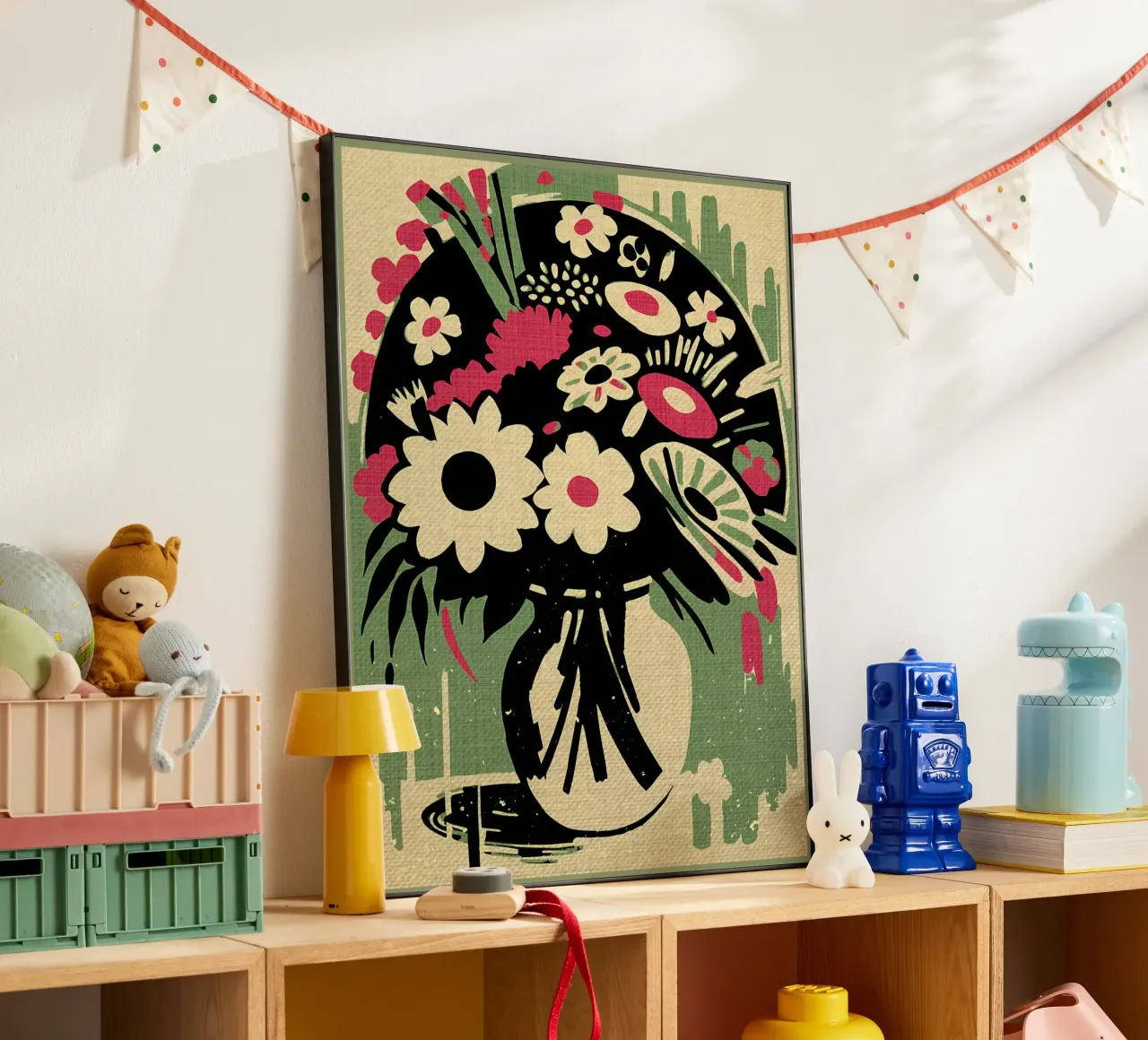 Bouquet di fiori Sophia alluminio dibond da AnimalFunny