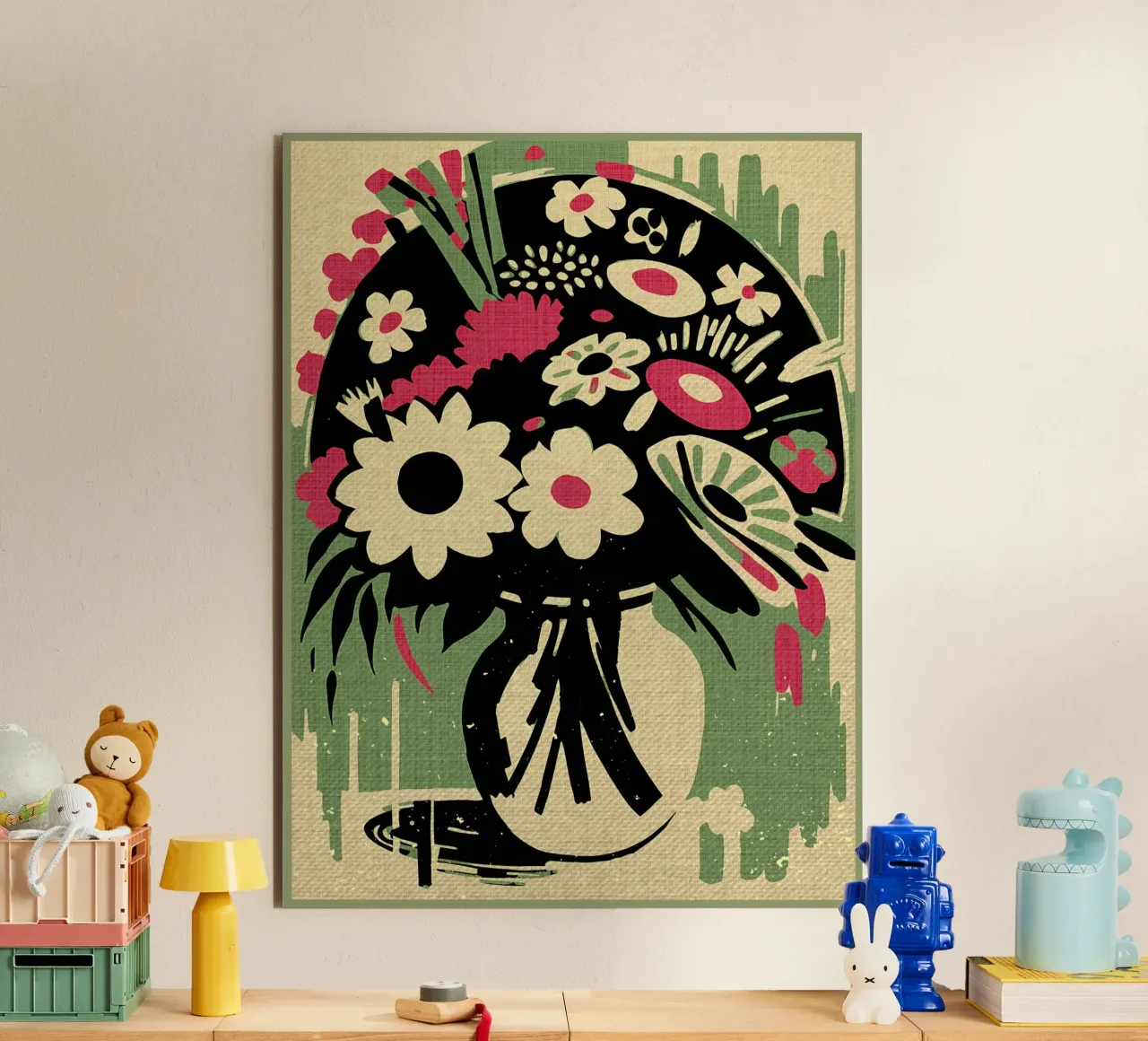 Bouquet di fiori Sophia alluminio dibond da AnimalFunny