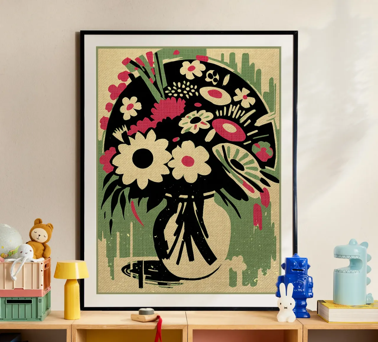 Bouquet di fiori Sophia carta hahnemühle da AnimalFunny