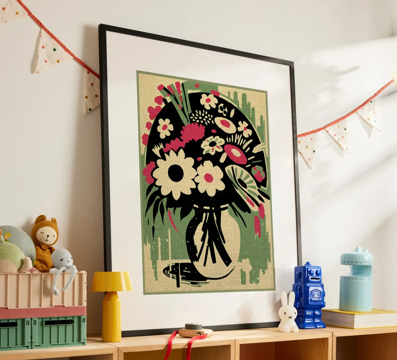 Bouquet di fiori Sophia carta hahnemühle da AnimalFunny