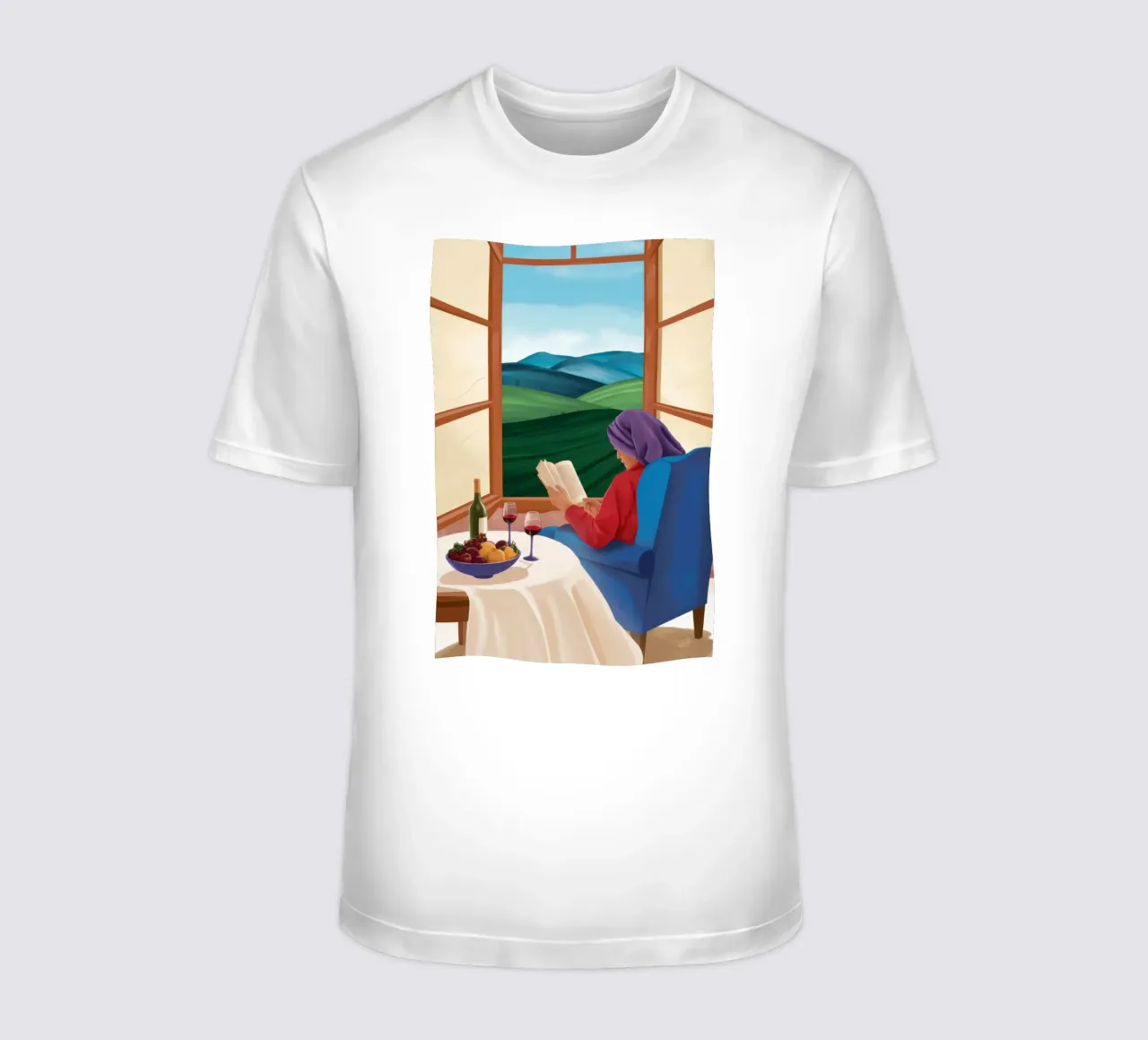 Coin fenêtre Sérénité t-shirt de Giant Foxs