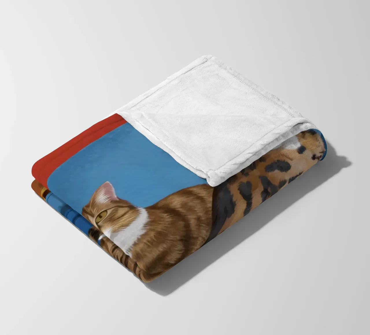 Compagni della Sedia Cerulea coperta in pile da Reds Jays