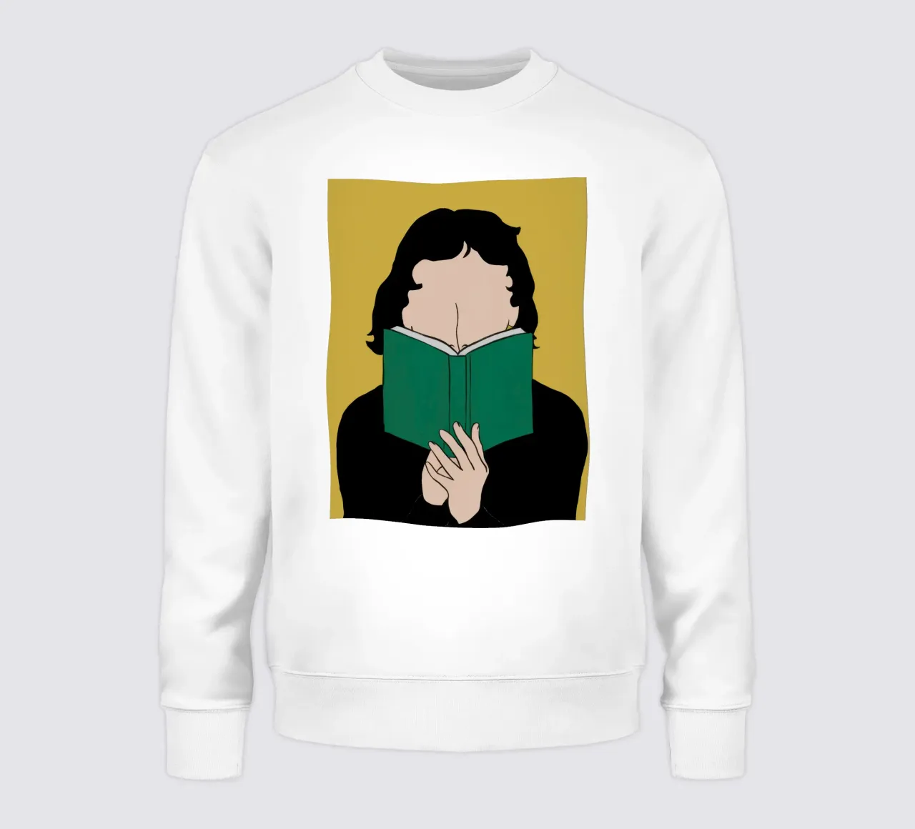 Verdant Literary Escape Sweatshirt von Giant Foxs