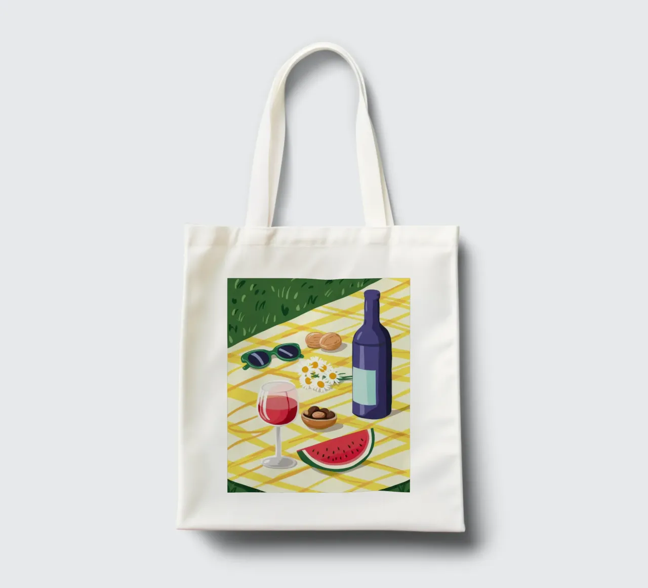 Picnic estivo diffuso borsa in juta da Dream Gesso