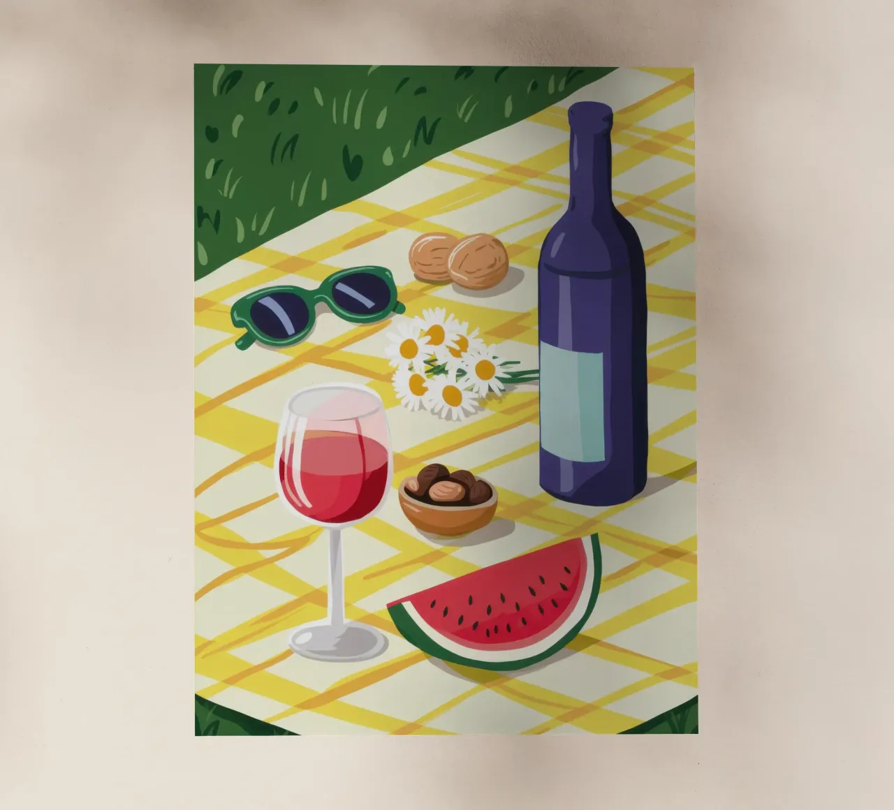 Picnic estivo diffuso pellicola backlit da Dream Gesso