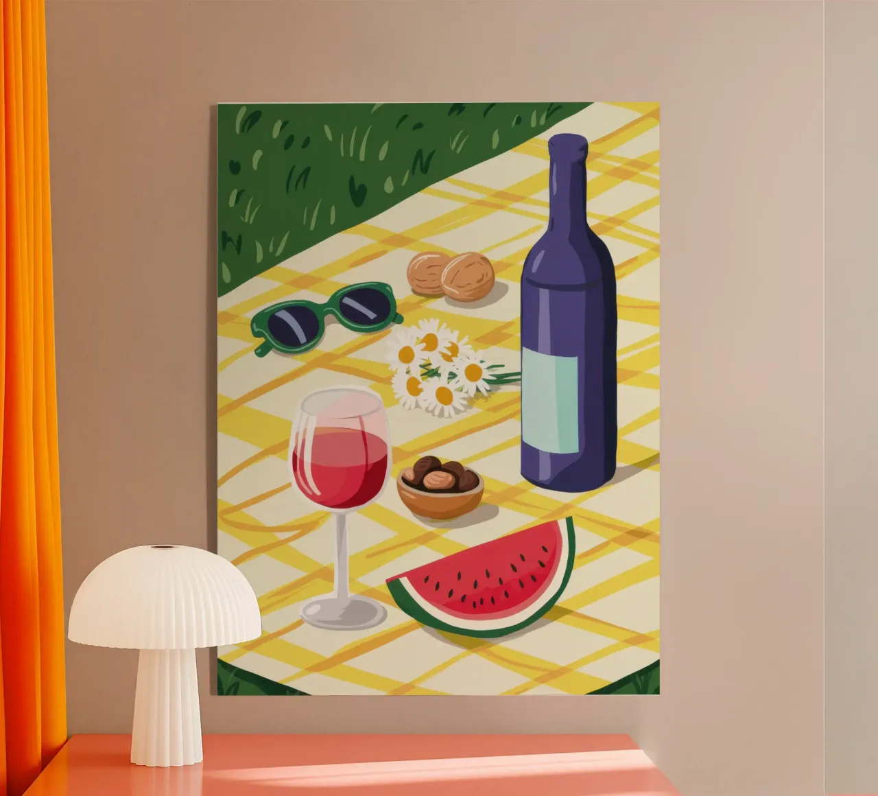 Picnic estivo diffuso plexiglass da Dream Gesso