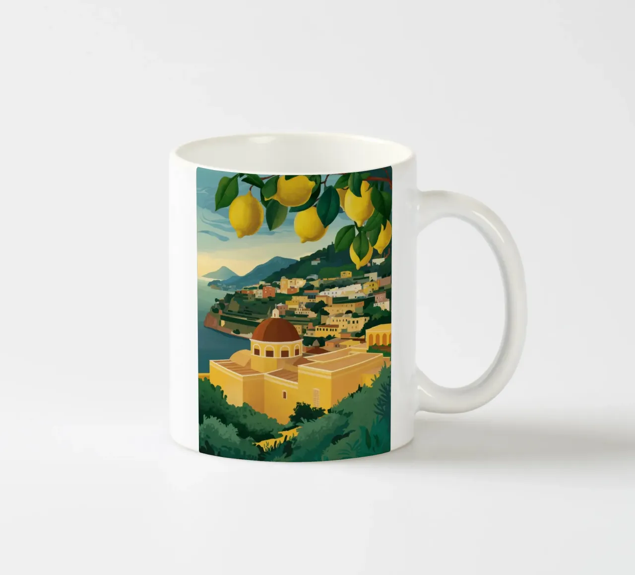 Lemon Grove Seaview tazza in ceramica da Reds Jays