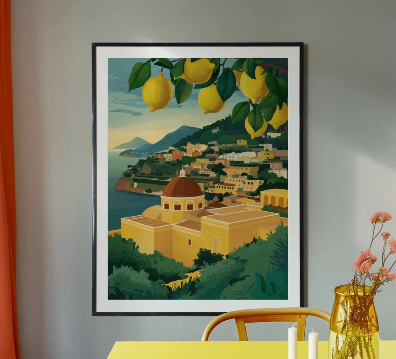 Lemon Grove Seaview carta hahnemühle da Reds Jays