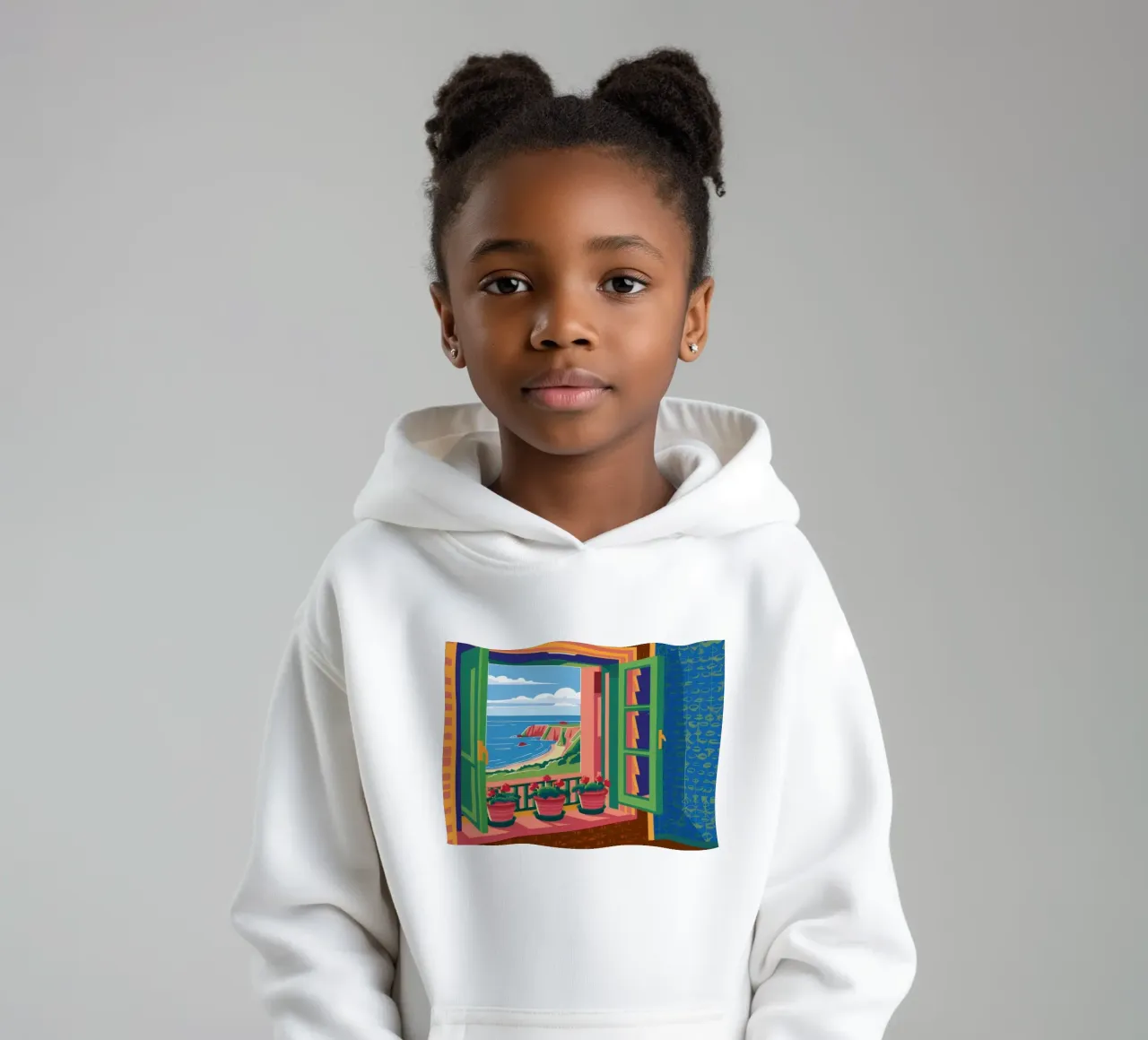 Une chambre avec vue sweat à capuche enfant de Ink Pulse