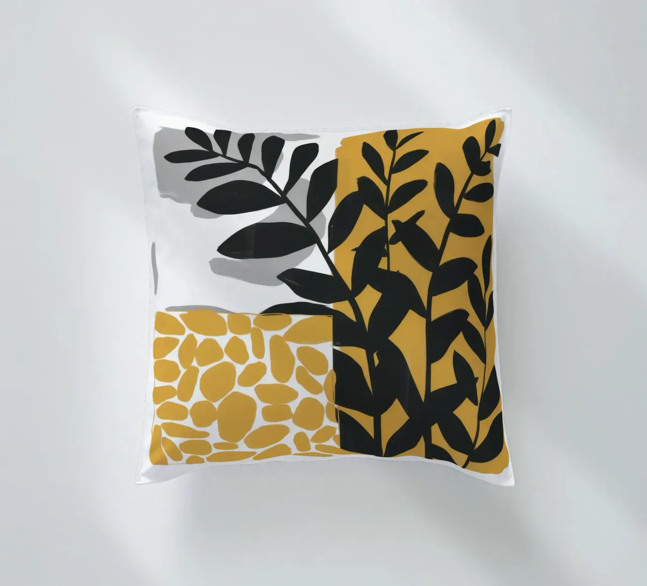 Safari Leaf Silhouette cuscino da Rain Balance