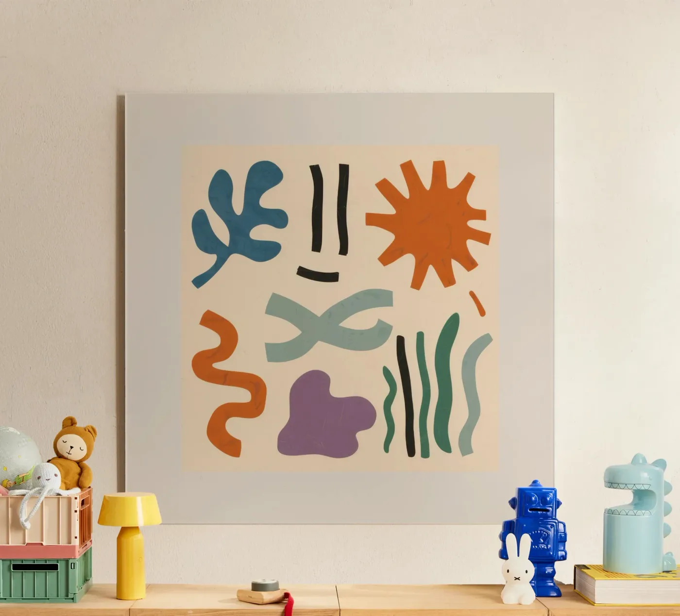 Playful Shape Study plexiglass da Reds Jays