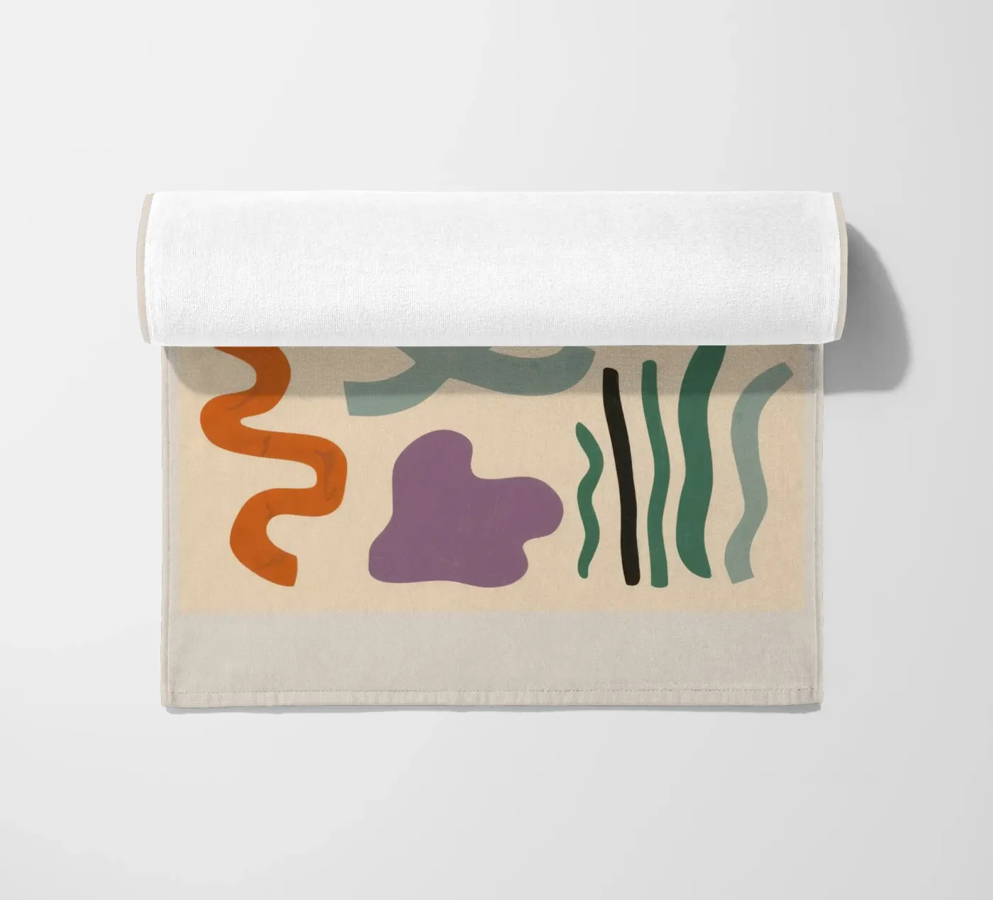 Playful Shape Study Strandtuch von Reds Jays