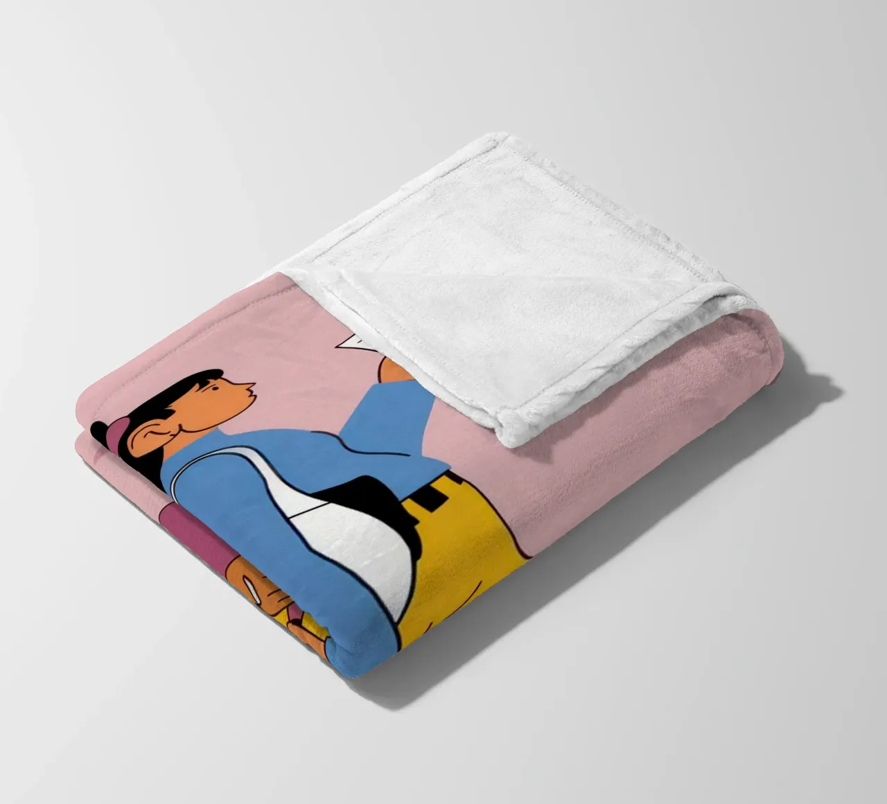 Nomade digitale urbano coperta in pile da Mythy Brush