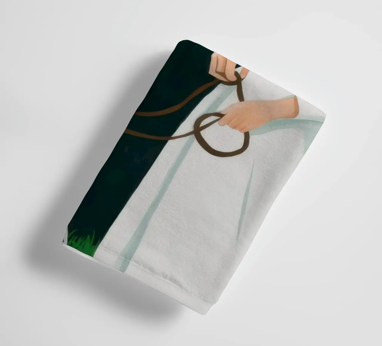 Starlit Dalmatian Walk towel by Giant Foxs