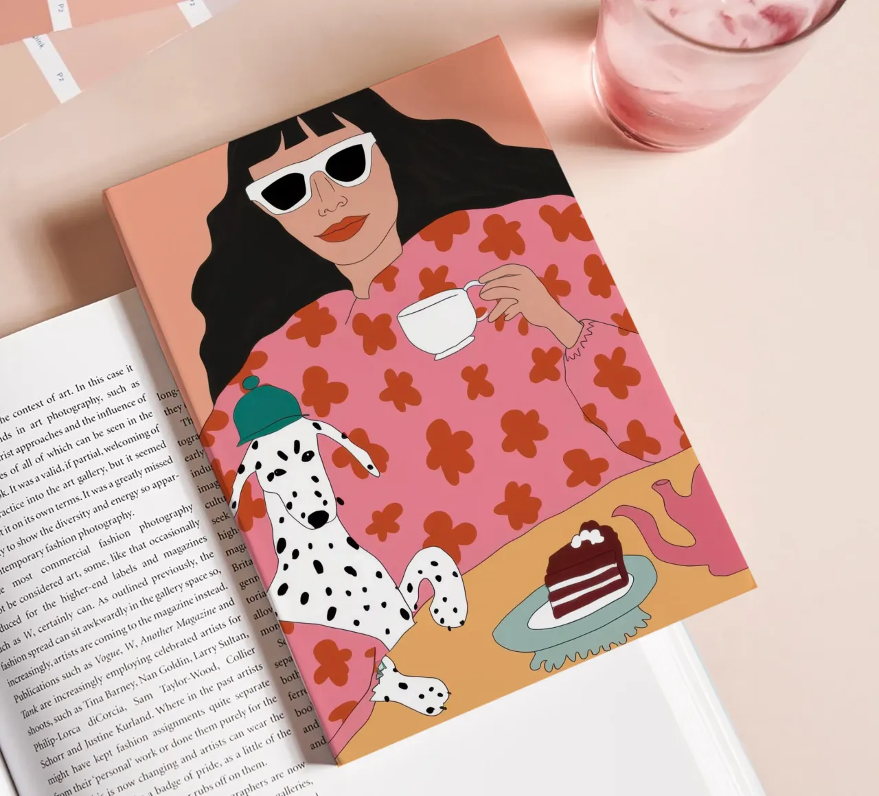Dalmatian Tea Time notebook by Monuments Fire