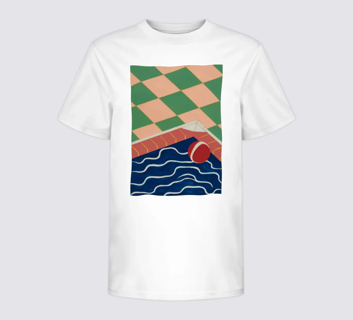 Reflet de la piscine d'émeraude t-shirt enfant de Dream Gesso