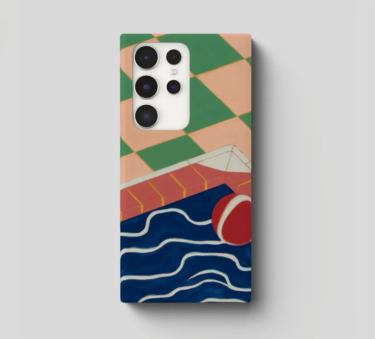 Emerald Pool Reflection cover samsung da Dream Gesso