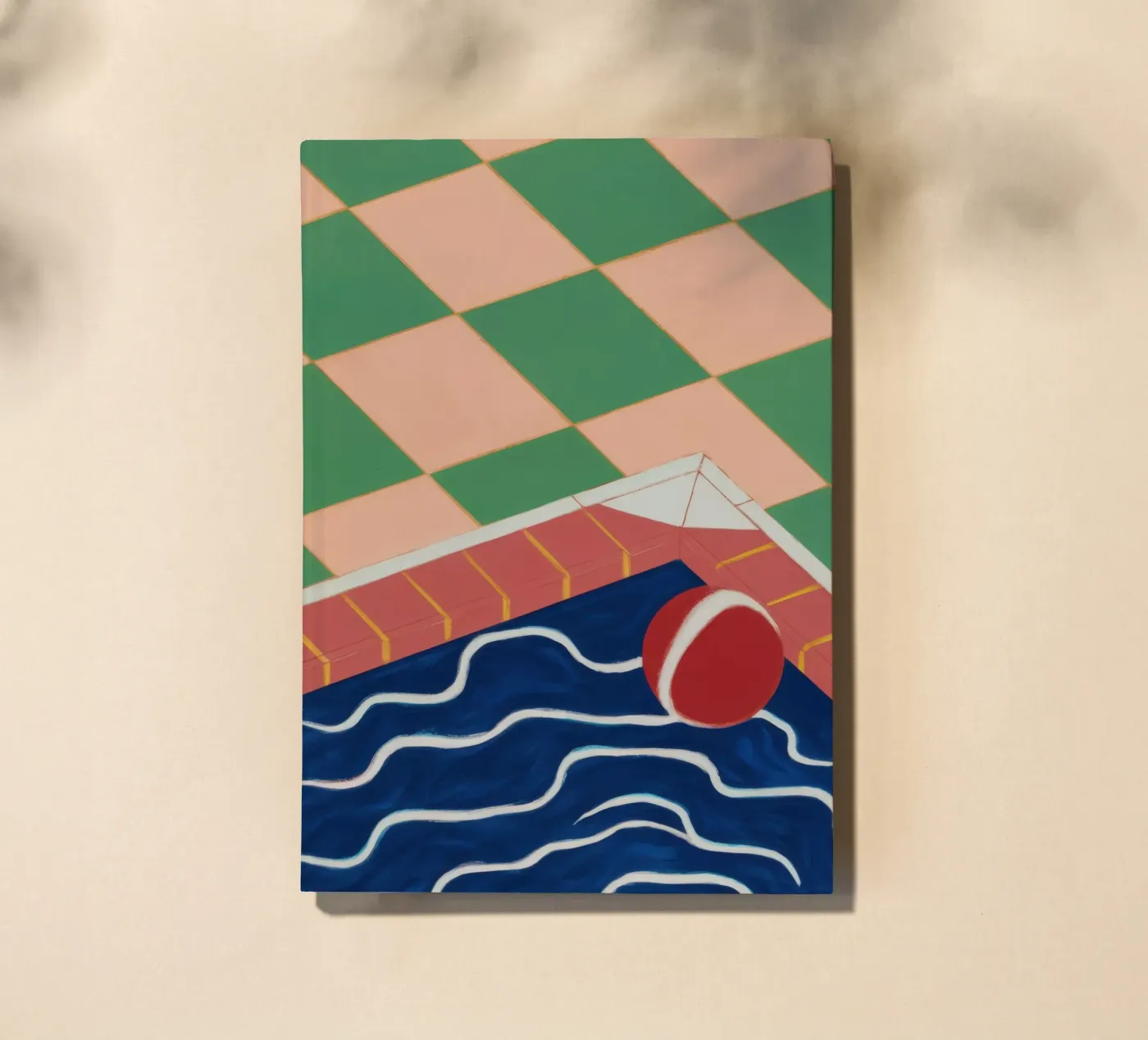 Emerald Pool Reflection notebook by Dream Gesso