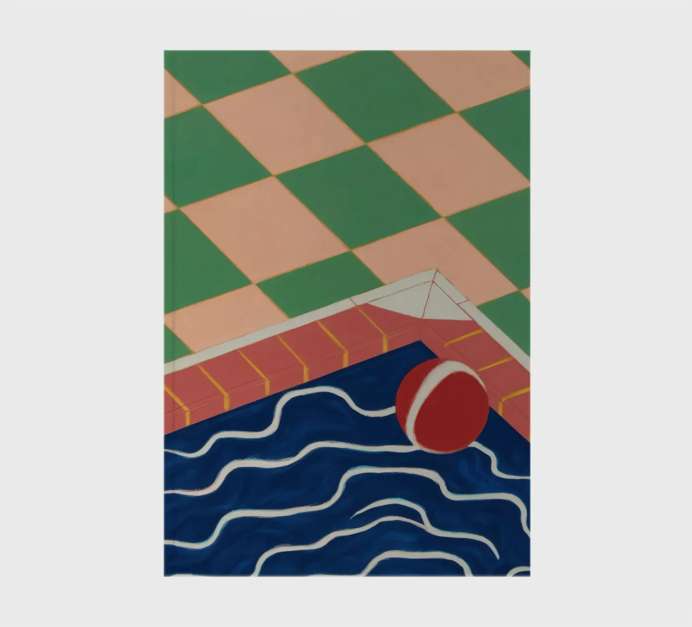 Emerald Pool Reflection notebook by Dream Gesso