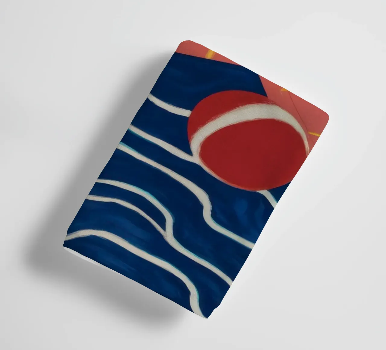 Emerald Pool Reflection towel by Dream Gesso