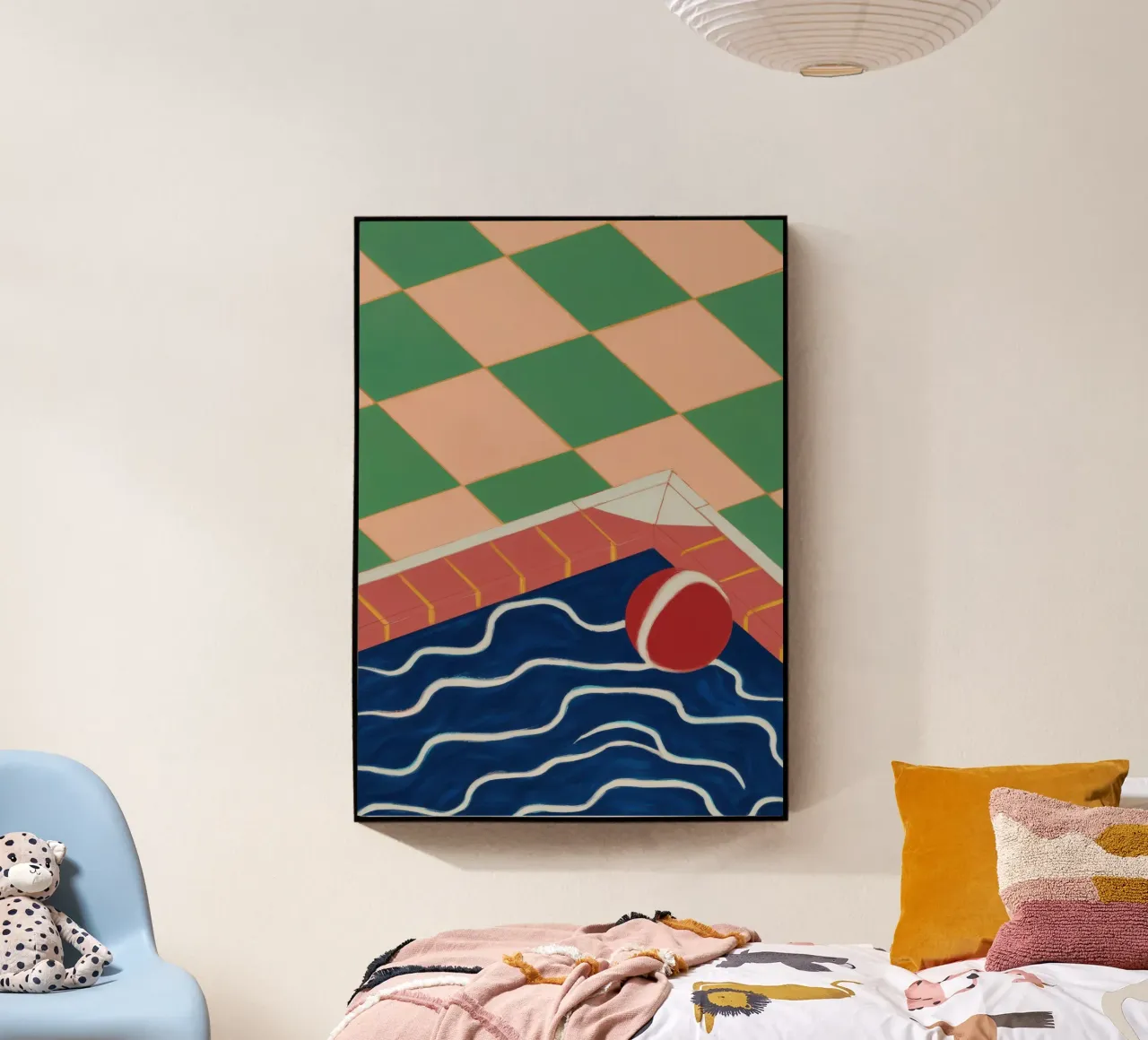 Emerald Pool Reflection Acryl-Glas von Dream Gesso