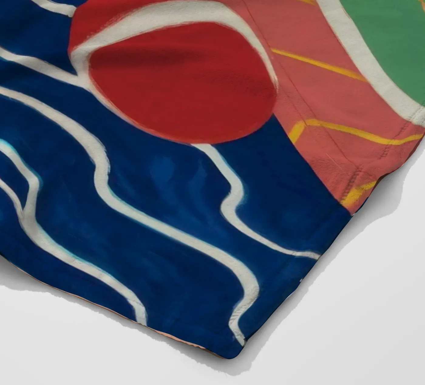 Riflesso della piscina di smeraldo coperta in pile da Dream Gesso