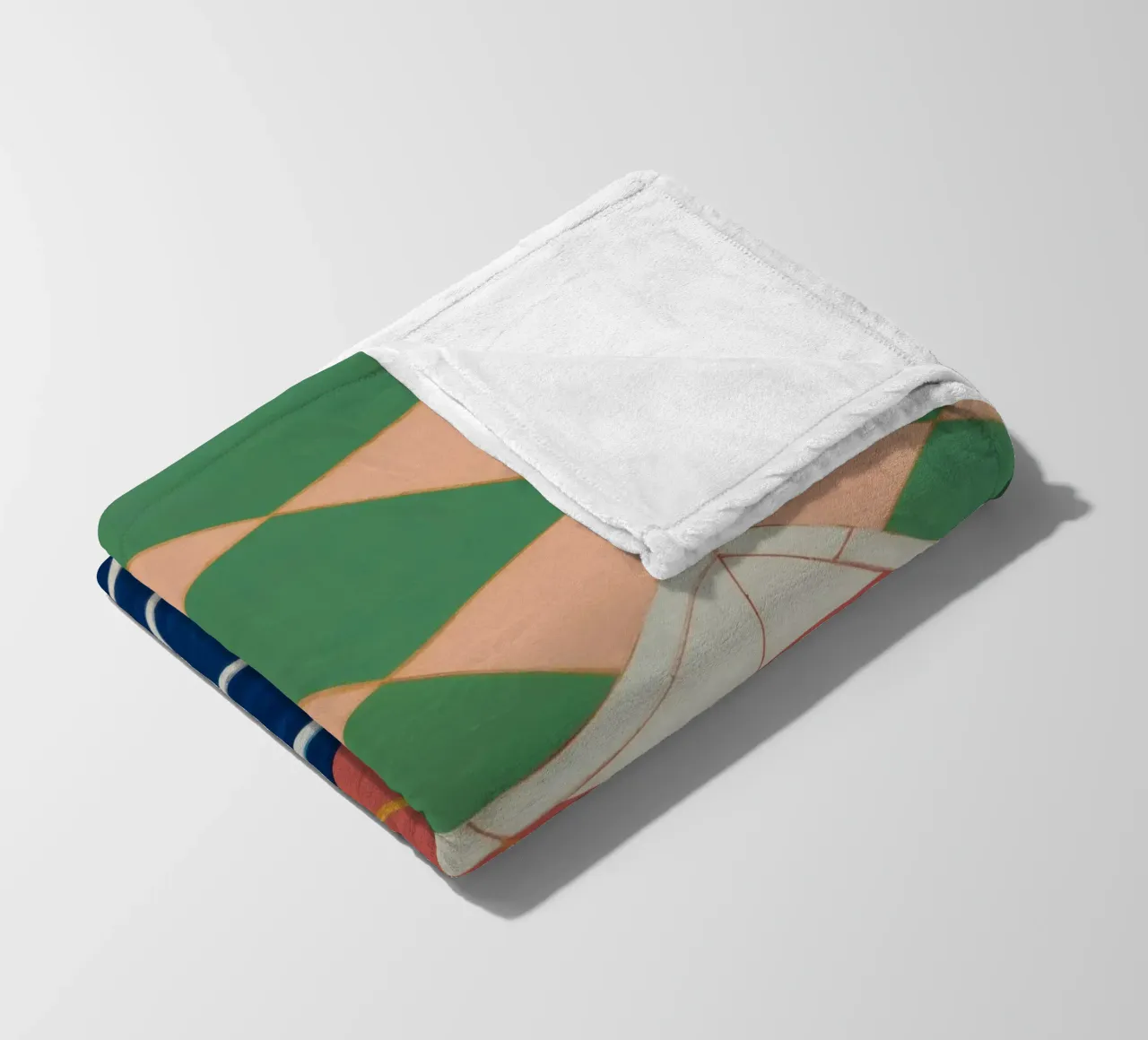 Smaragd Pool Reflexion Fleecedecke von Dream Gesso