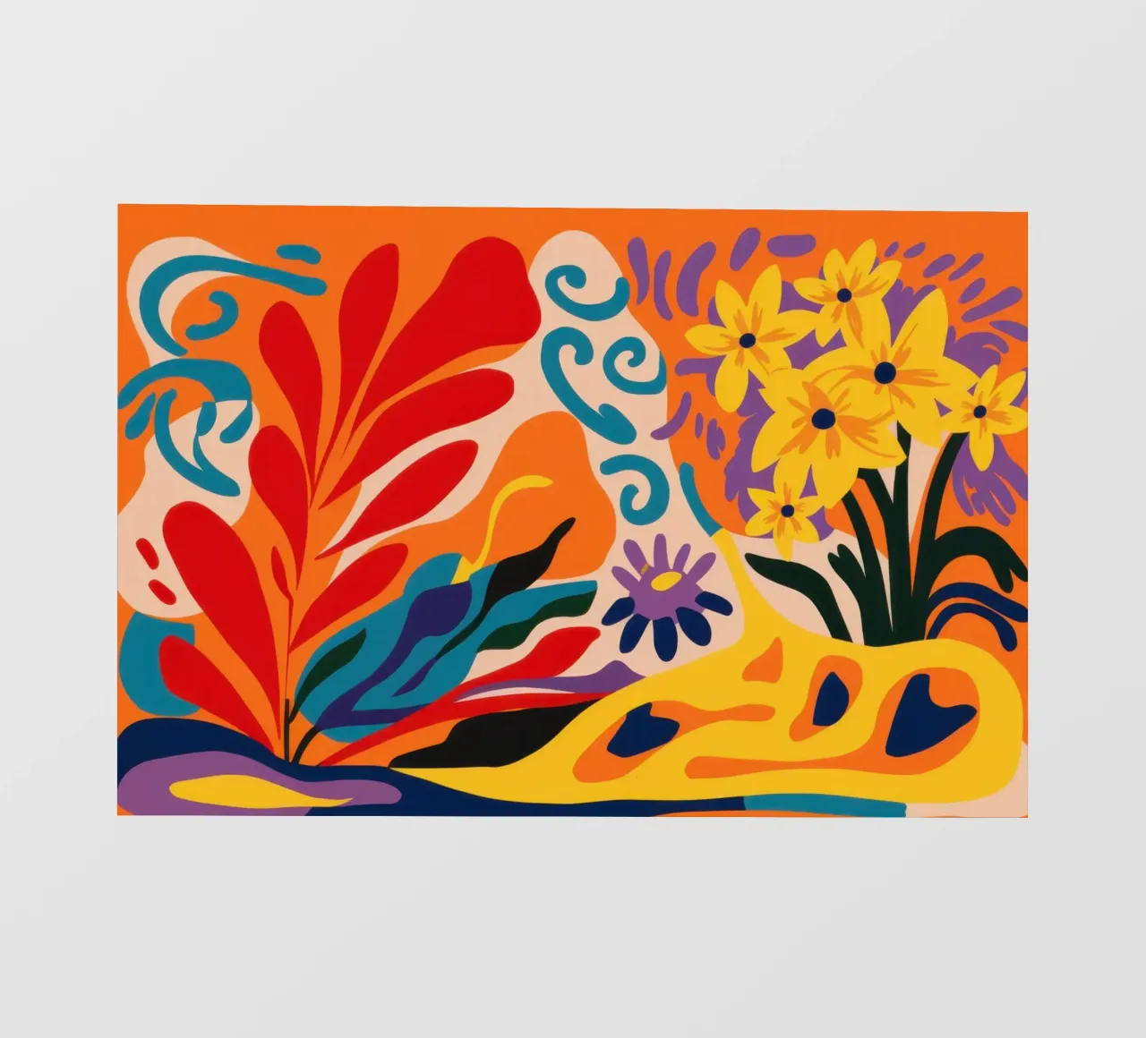 Fiesta Floral Frenzy photo wallpaper by Rain Balance
