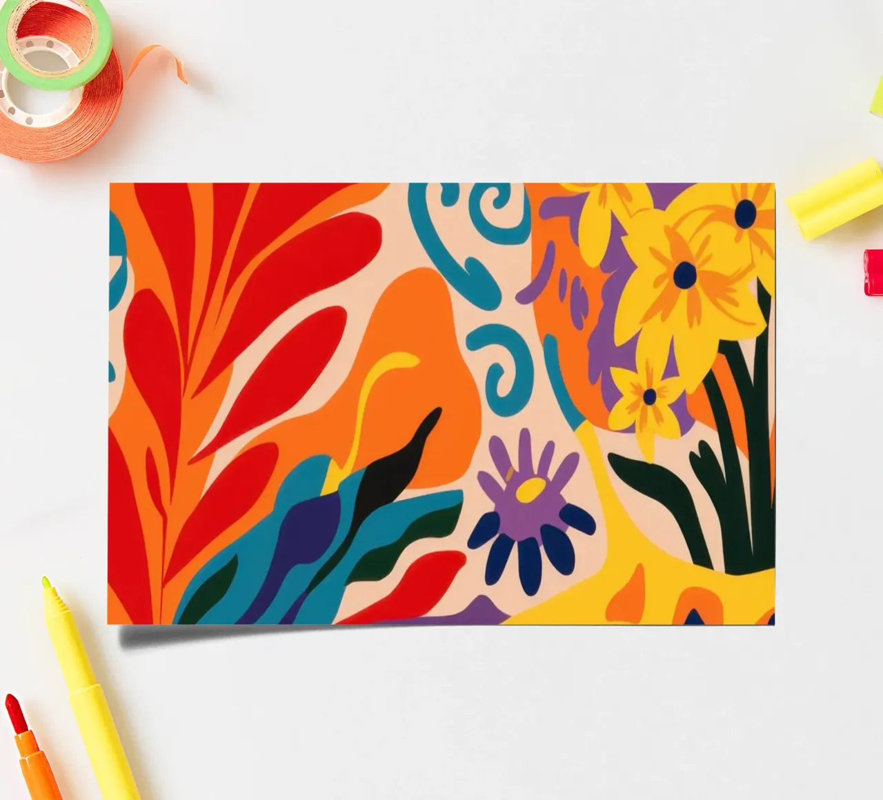 Fiesta Floral Frenzy sticker sheet by Rain Balance
