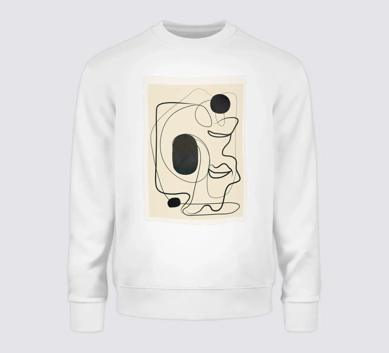 Abstract Line Art VIII felpa da Nadjaa