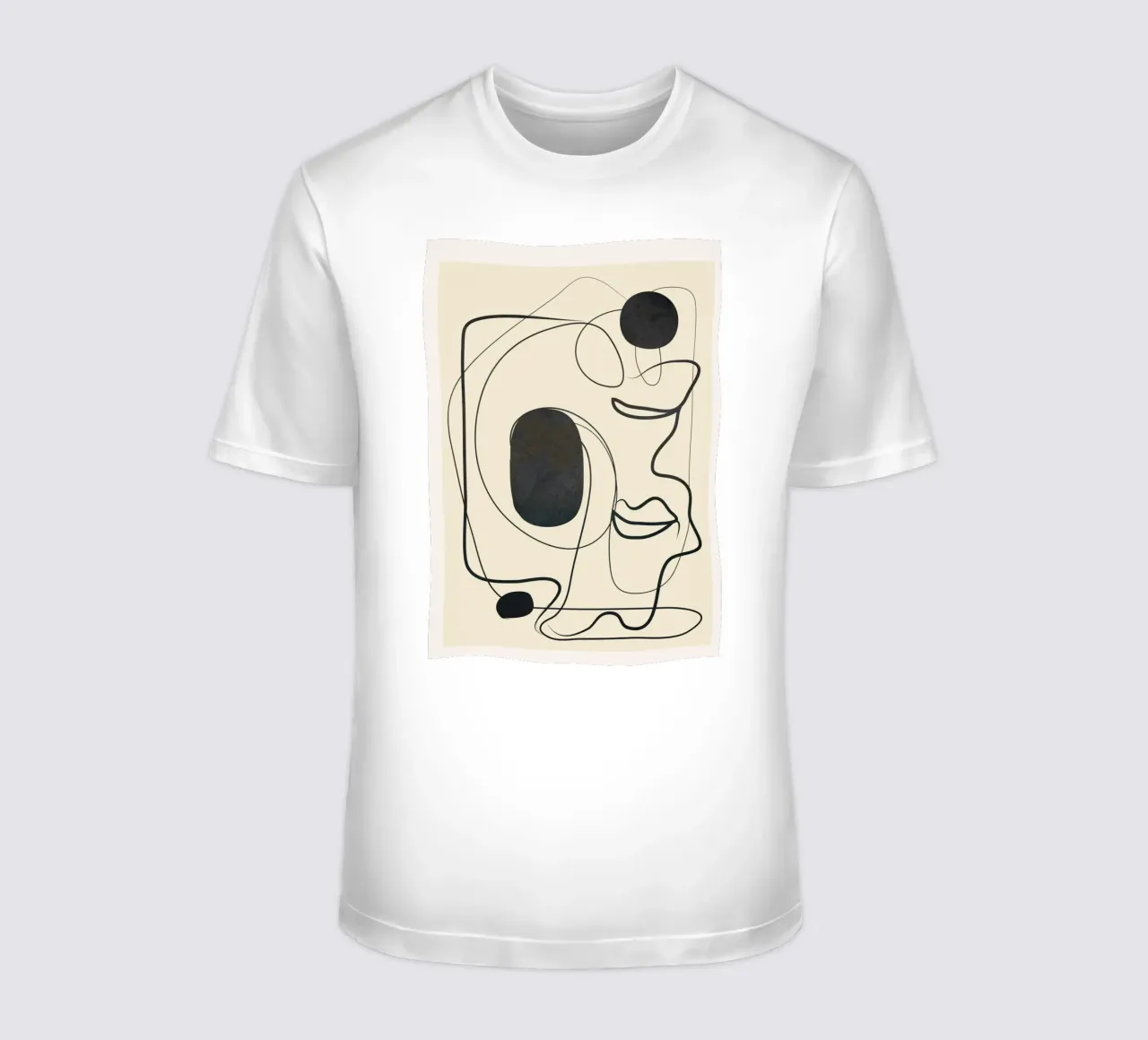 Abstract Line Art VIII t-shirt da Nadjaa