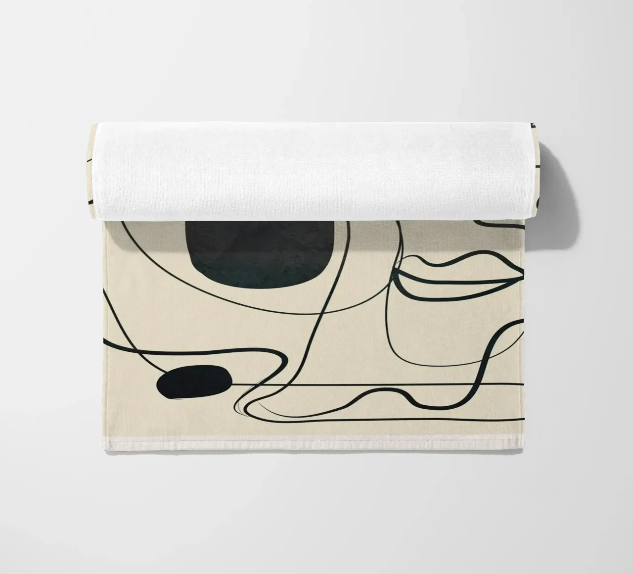 Abstract Line Art VIII telo mare da Nadjaa