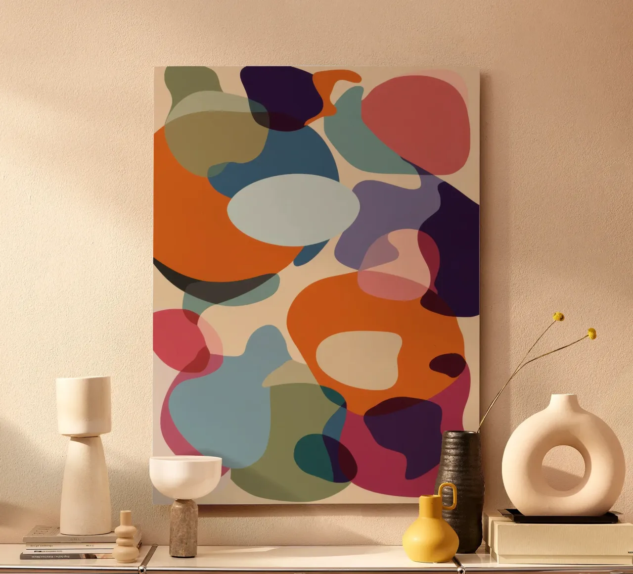 Sogni di colore sovrapposti alluminio dibond da Flock Reverie