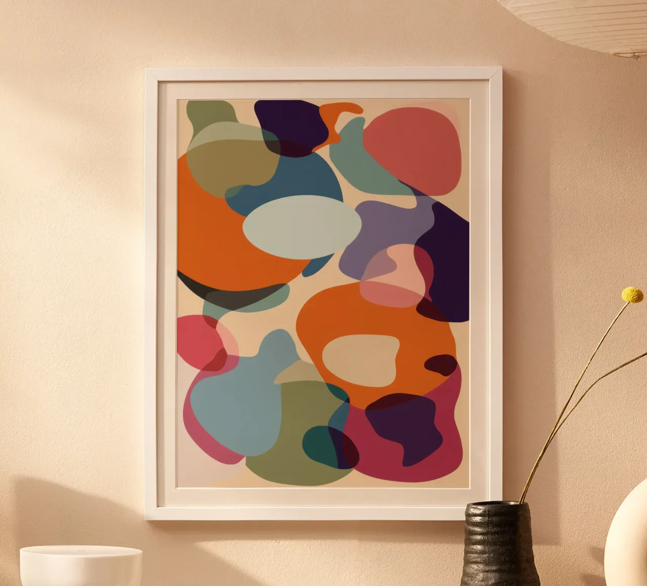 Overlapping Color Dreams hahnemühle by Flock Reverie