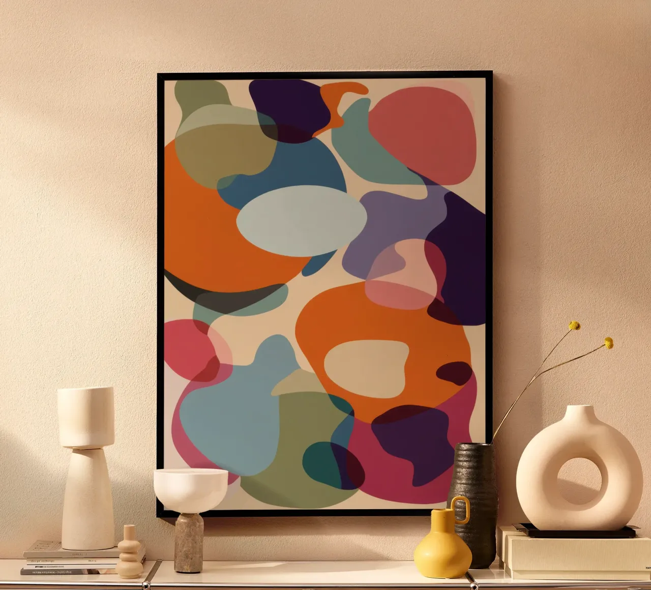 Sogni di colore sovrapposti poster da Flock Reverie