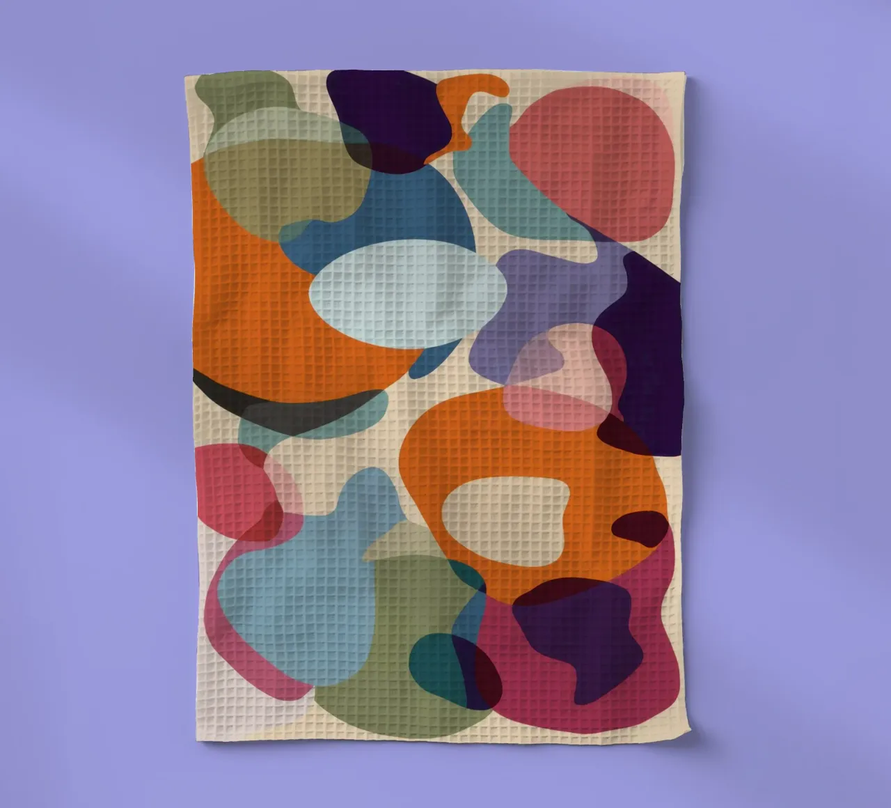Sogni di colore sovrapposti canovaccio da cucina da Flock Reverie
