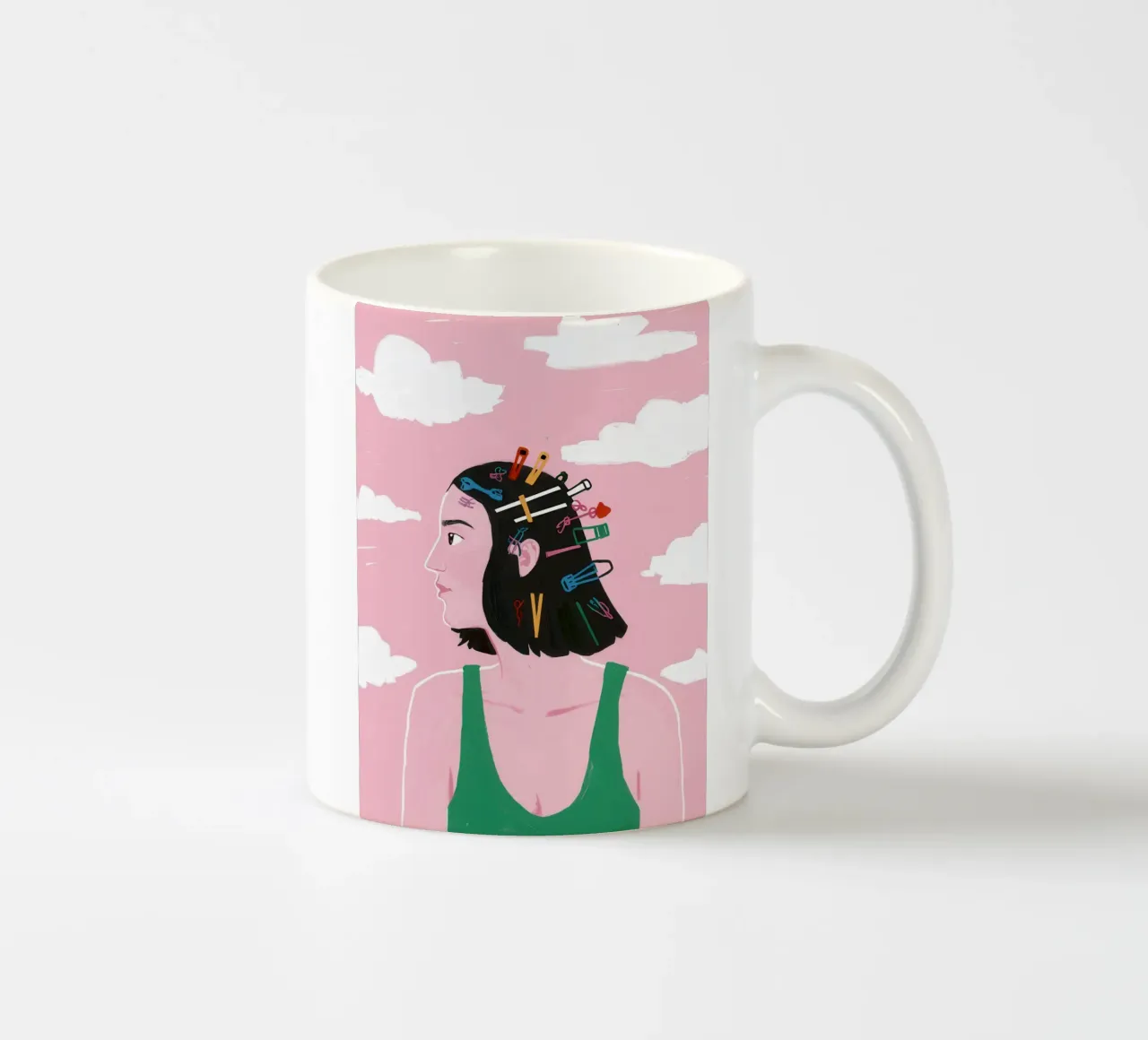 Pastel Profile Bloom tazza in ceramica da Monuments Fire