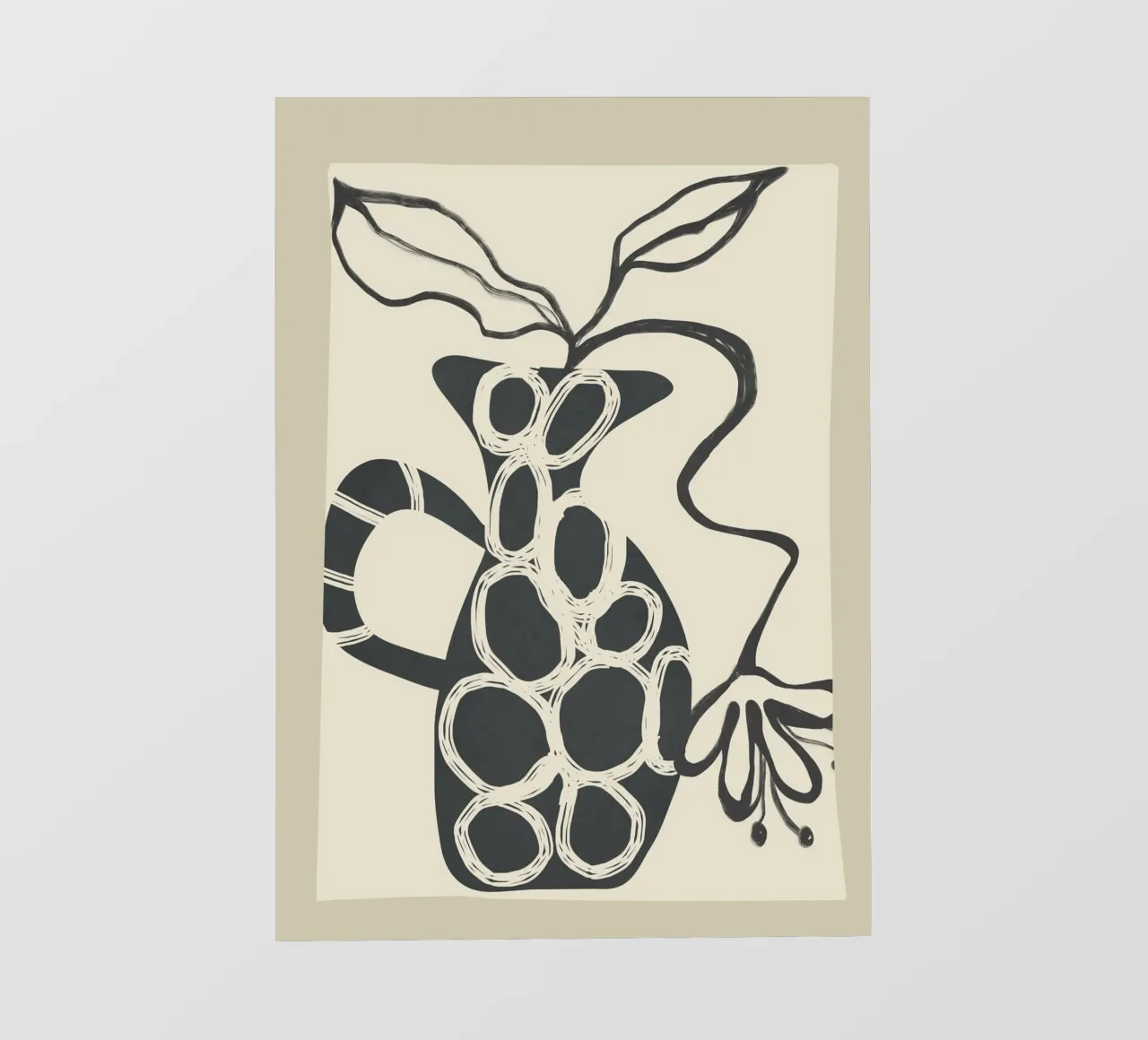 Abstract Botany 2 telo in pvc da Nadjaa