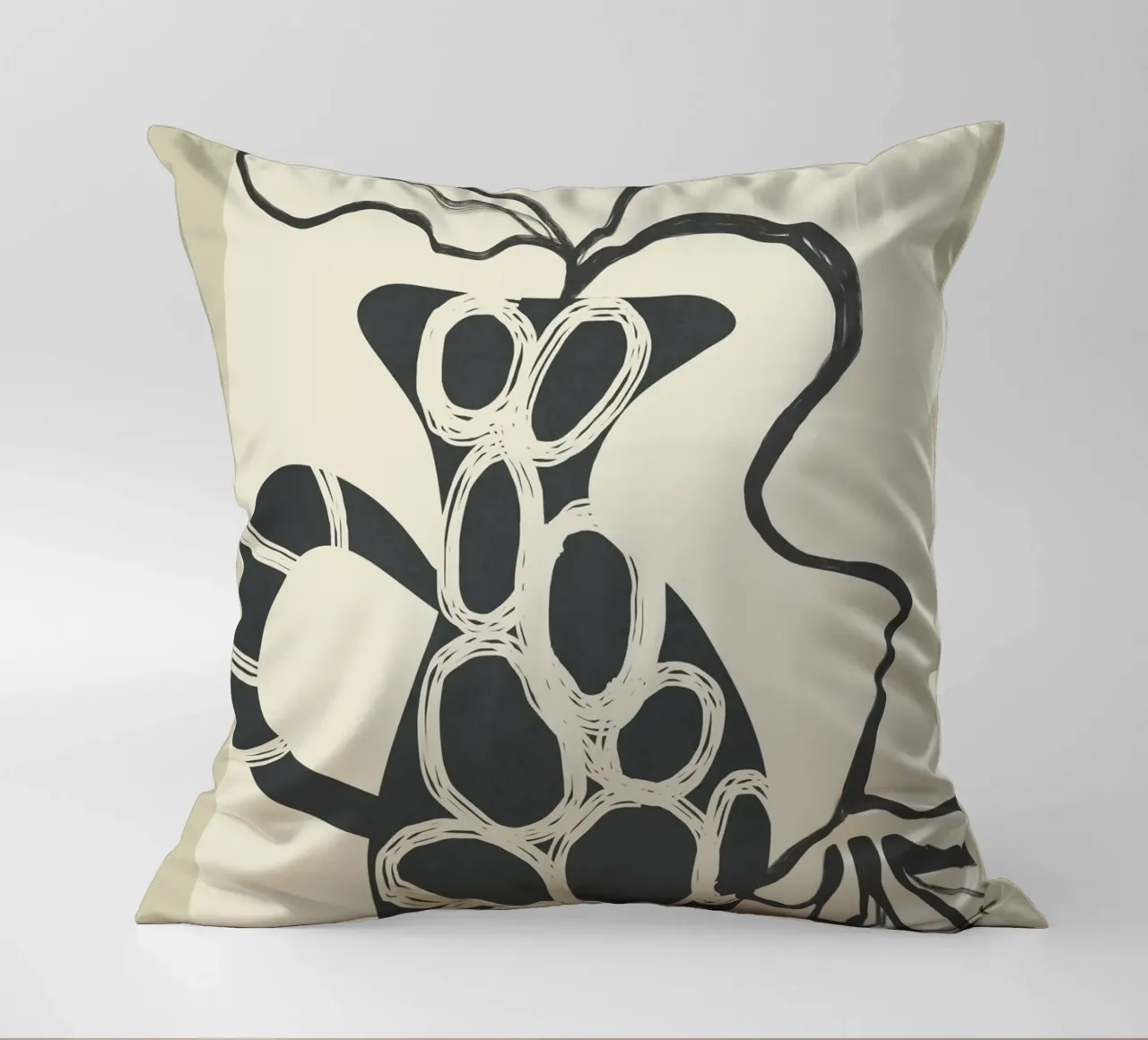 Abstract Botany 2 cuscino da Nadjaa