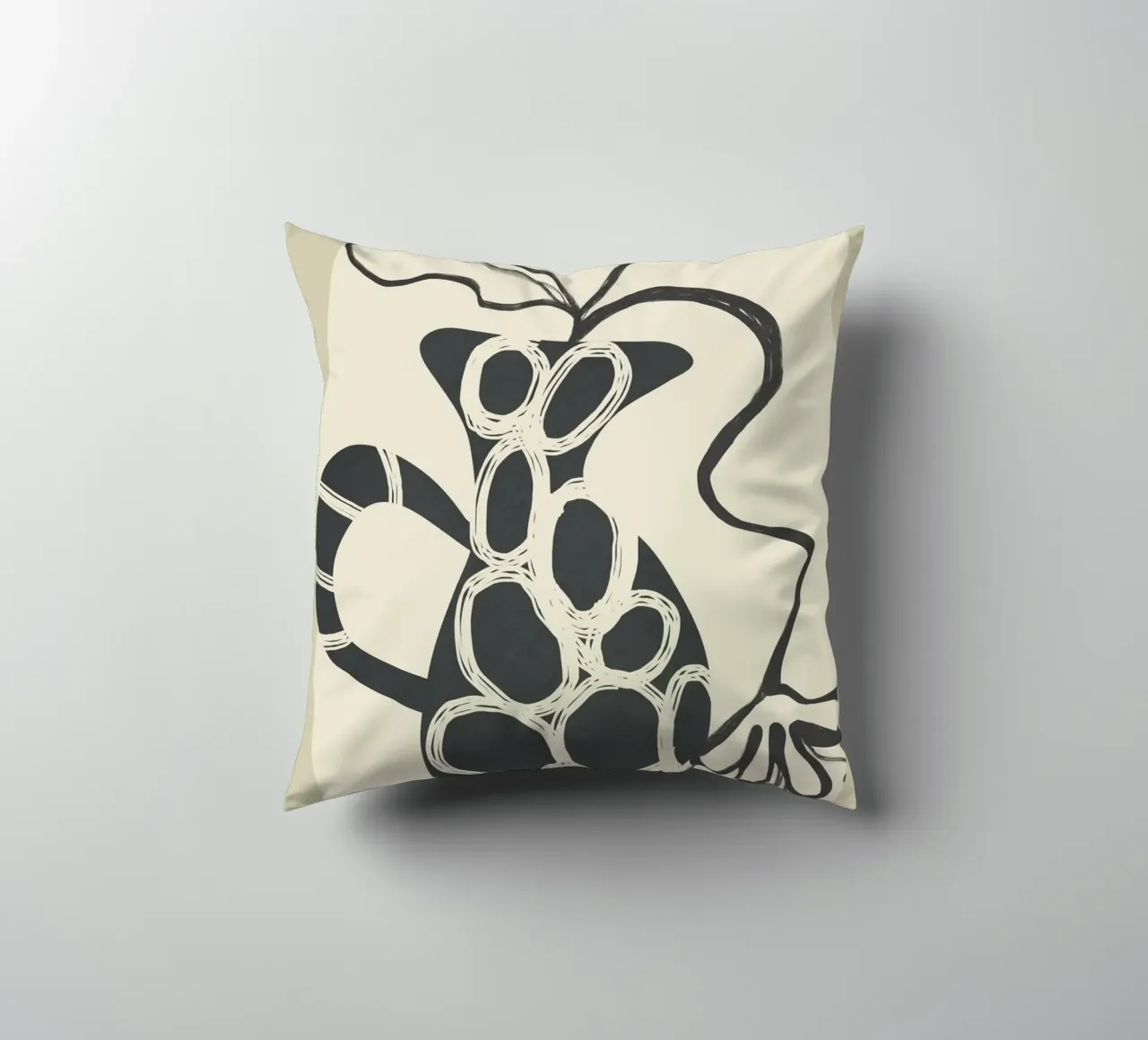 Abstract Botany 2 cuscino da Nadjaa